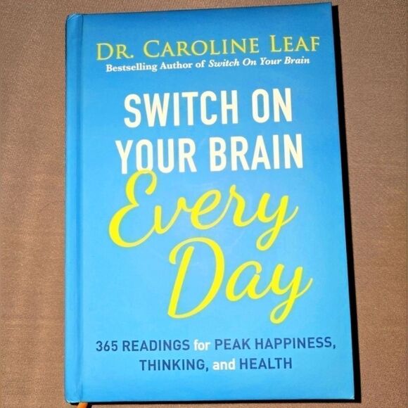 NEW Switch On Your Brain Every Day By Dr. Caroline Leaf Daily Devotional Book - Picture 1 of 2